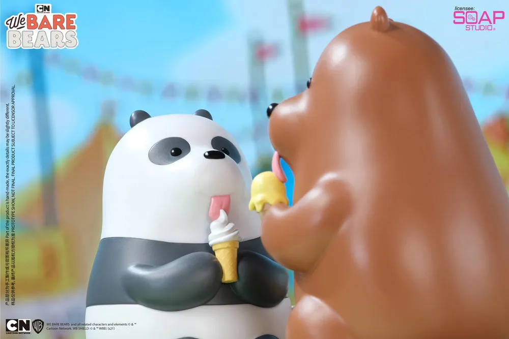 Soap Studio CA172 We Bare Bears: Ice Cream Lovers Panda Ver. Figure Statue