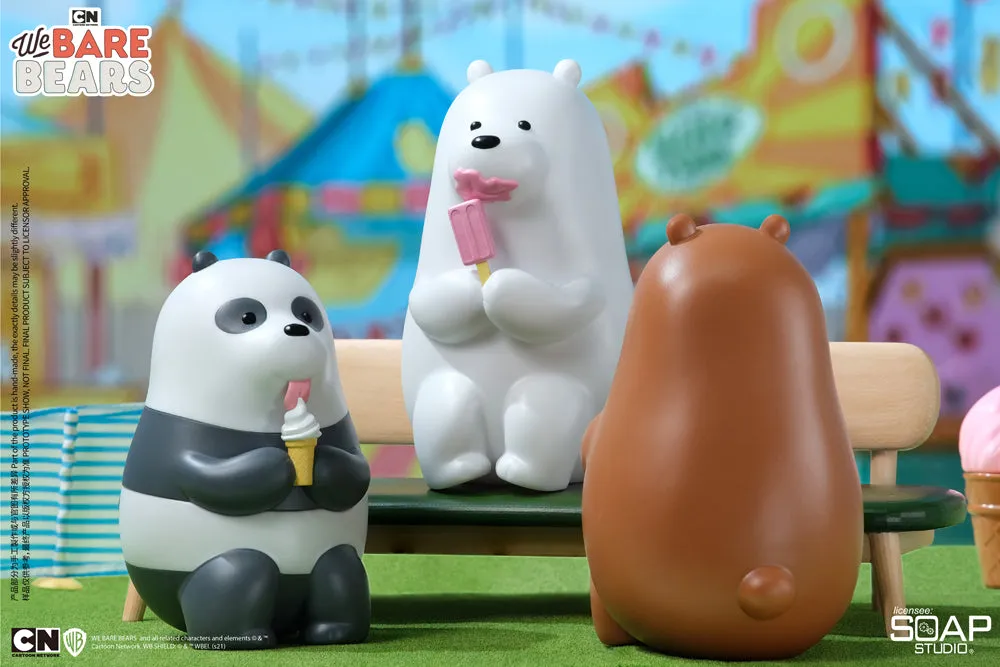 Soap Studio CA172 We Bare Bears: Ice Cream Lovers Panda Ver. Figure Statue