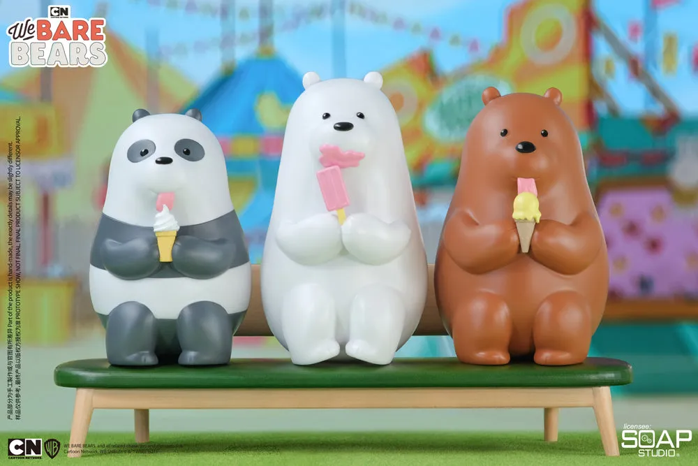 Soap Studio CA172 We Bare Bears: Ice Cream Lovers Panda Ver. Figure Statue