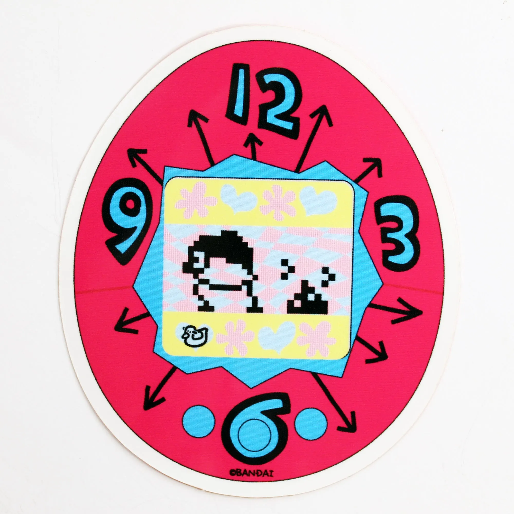 Tamagotchi Pink Sticker