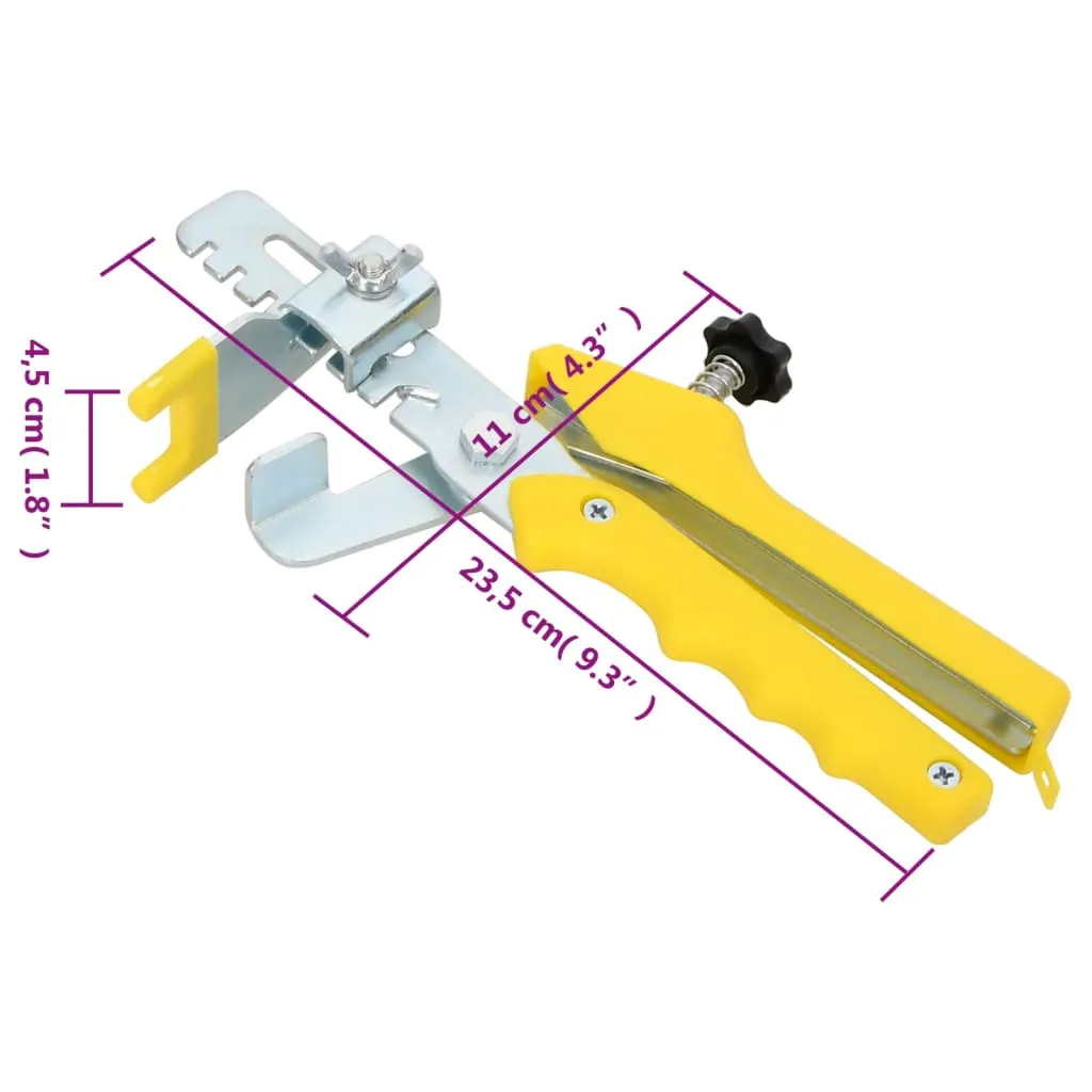 Tile Levelling System 500 Wedges 2500 Clips 3 mm