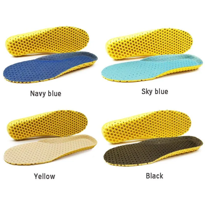 Unisex Orthopaedic Memory Foam Stretch Breathable Deodorant Cushion Shoe Insoles