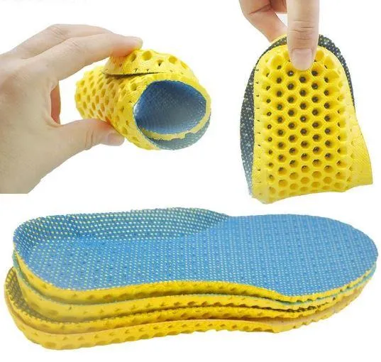 Unisex Orthopaedic Memory Foam Stretch Breathable Deodorant Cushion Shoe Insoles