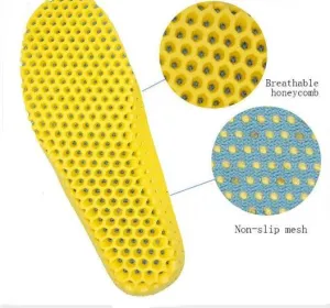 Unisex Orthopaedic Memory Foam Stretch Breathable Deodorant Cushion Shoe Insoles