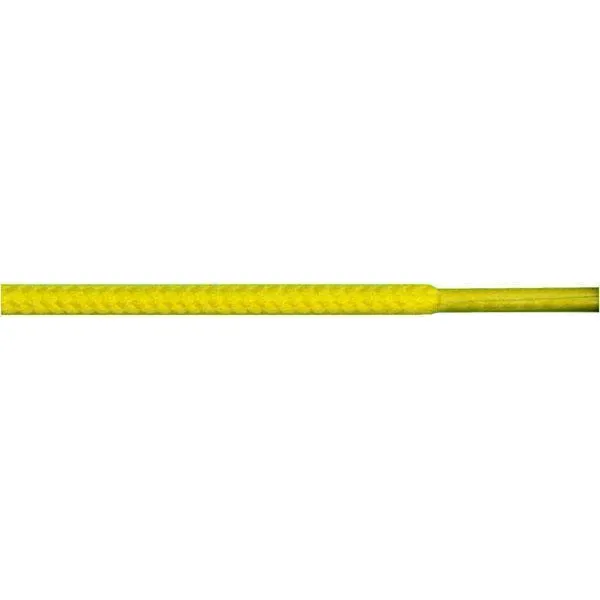 Wholesale Round 3/16" - Yellow (12 Pair Pack) Shoelaces