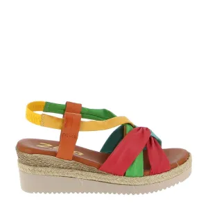 Zeta Derwin Multi Wedge Slingback Sandal